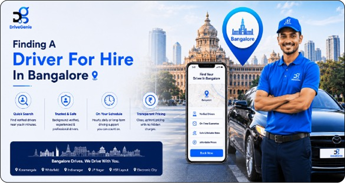 Finding a driver for hire in Bangalore